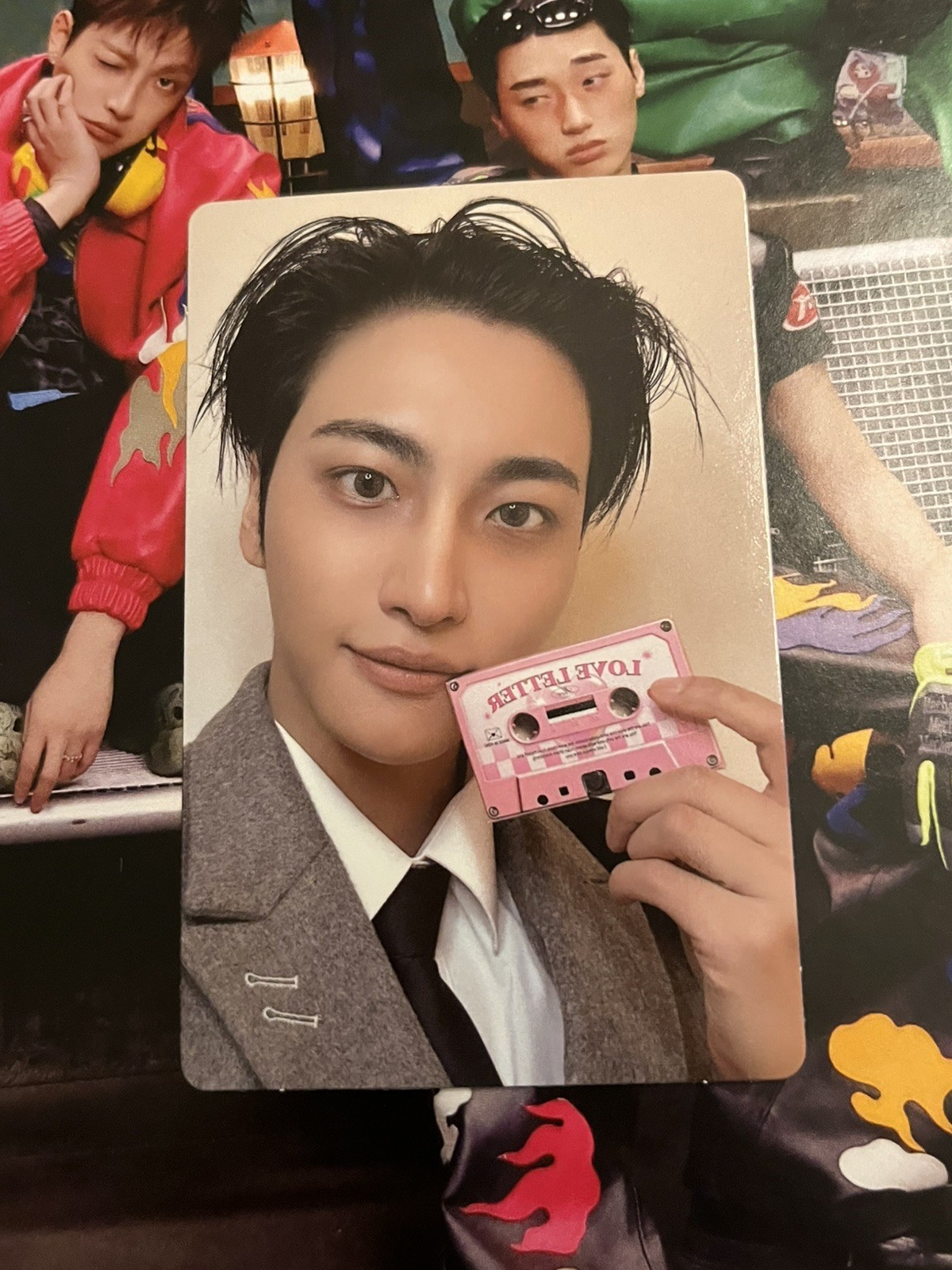 Ateez SEONGHWA Vinyl Tape photocard Golden Hour Part 5