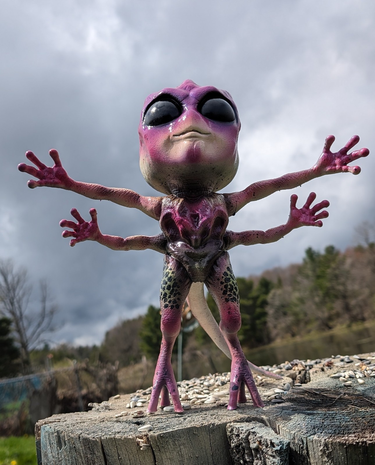 Resident Alien Bridget Alien Prop Replica 1.1 Painted