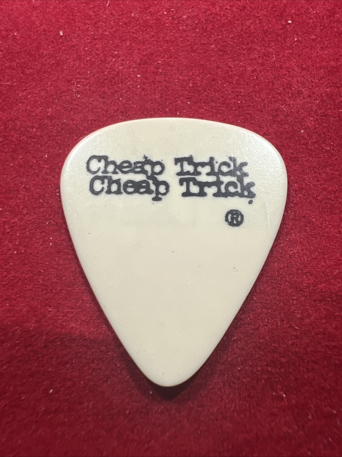 CHEAP TRICK RICK NIELSEN late 70’s era VINTAGE TOUR GUITAR PICK