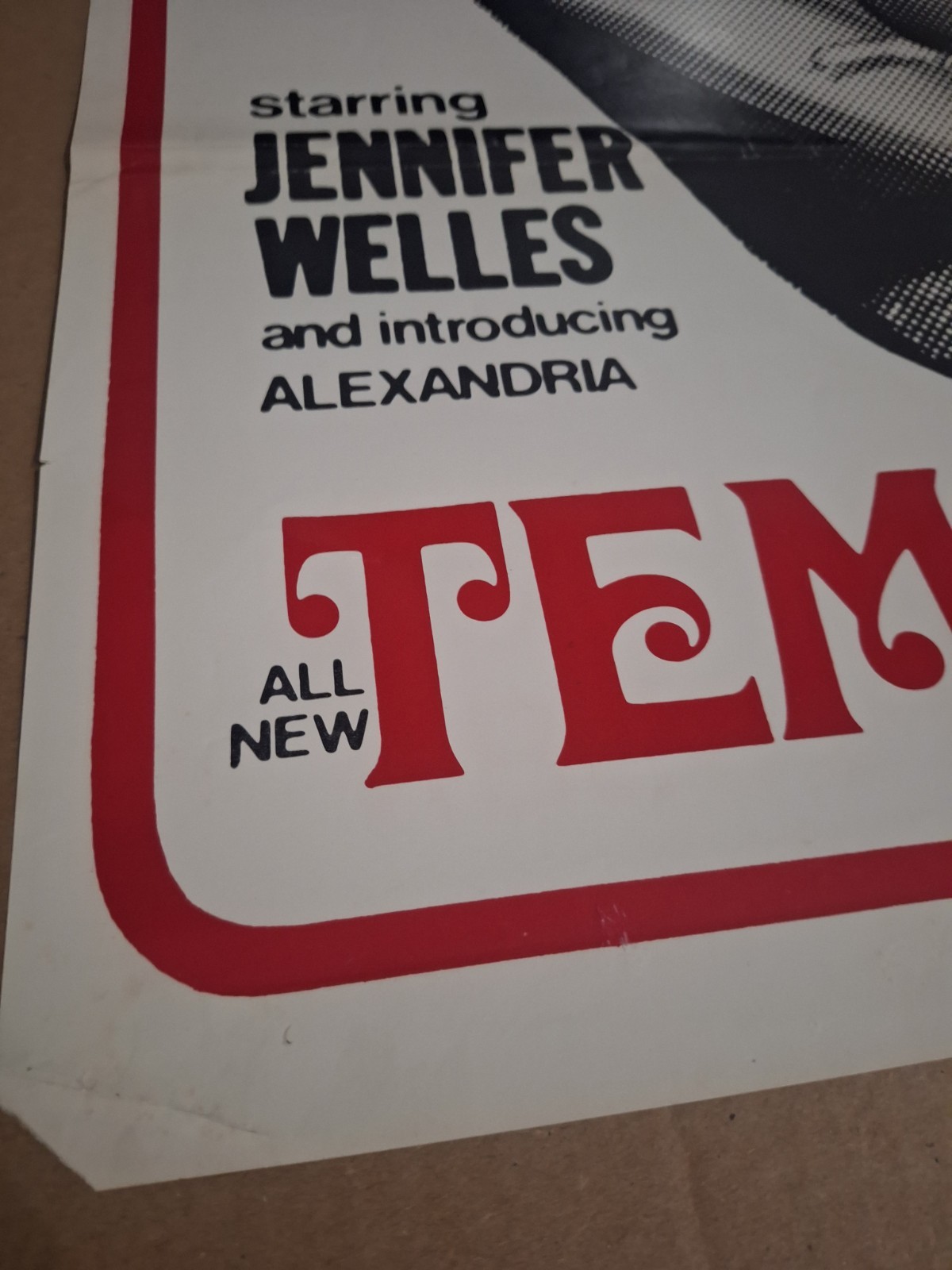 TEMPTATIONS ~1978~ Authentic X-Rated, Adult Theatre Played 1-sheet, 25″ X 38″