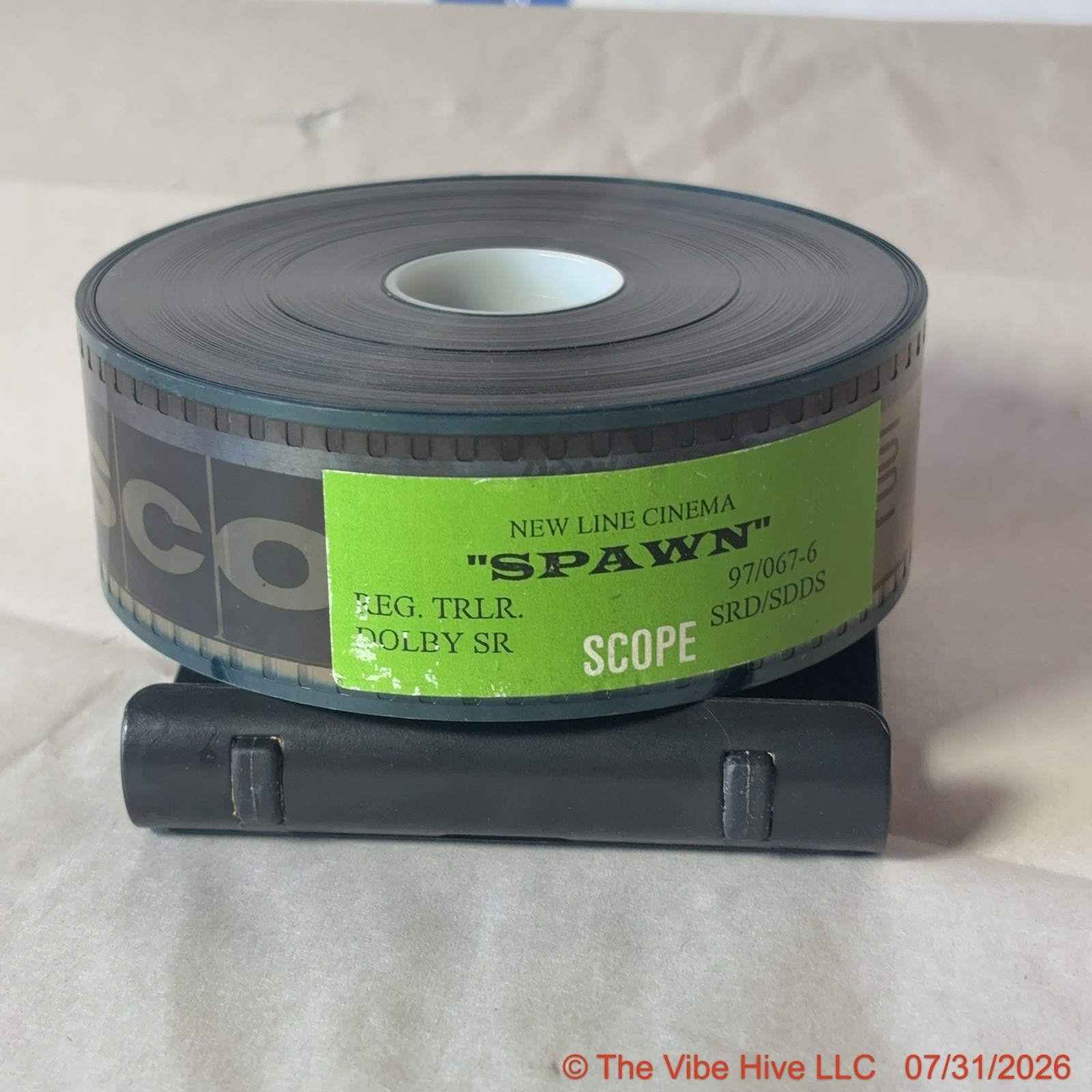 SPAWN 1997 Original 35mm Theatrical Trailer Film Reel New Line Cinema Scope