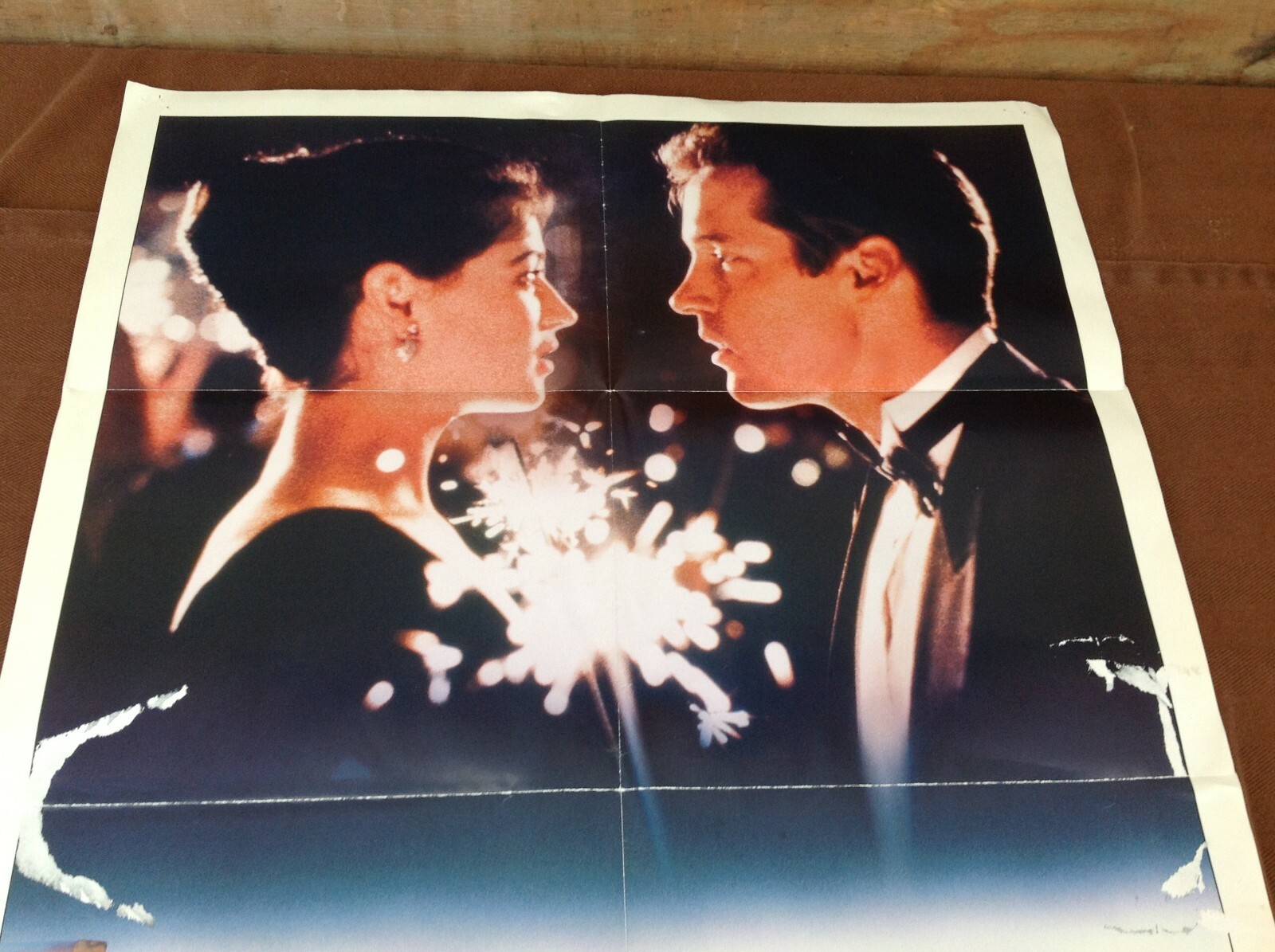 1992 The Cutting Edge Original Movie House Full Sheet Poster