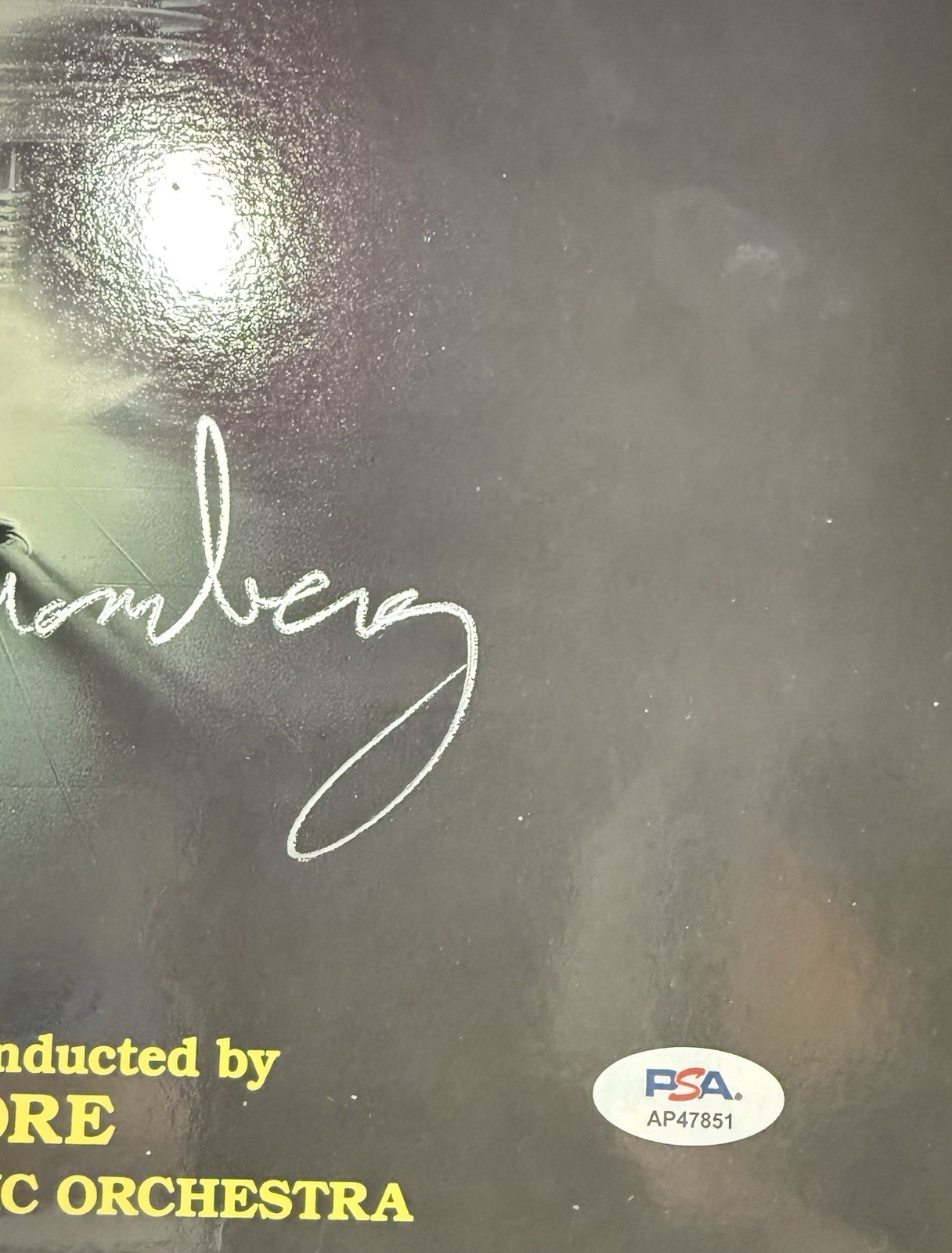 David Cronenberg Signed The Fly Soundtrack LP Vinyl Howard Shore Score PSA COA