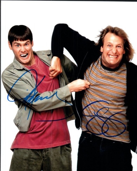 Dumb & Dumber Autographed Original 8×10 Photo LOA TTM