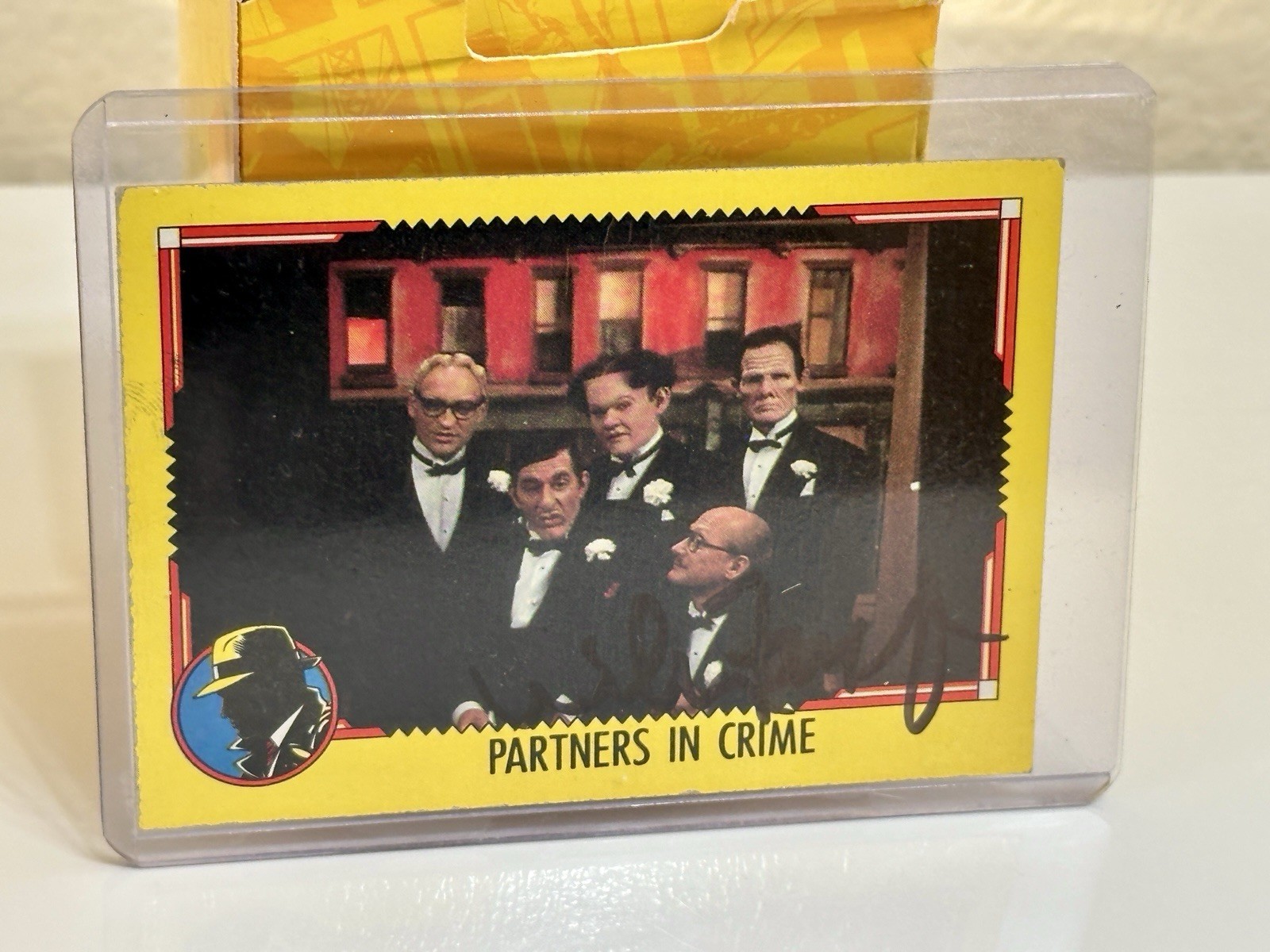 🔥 DICK TRACY Lot Signed William Forsythe Card 🔥