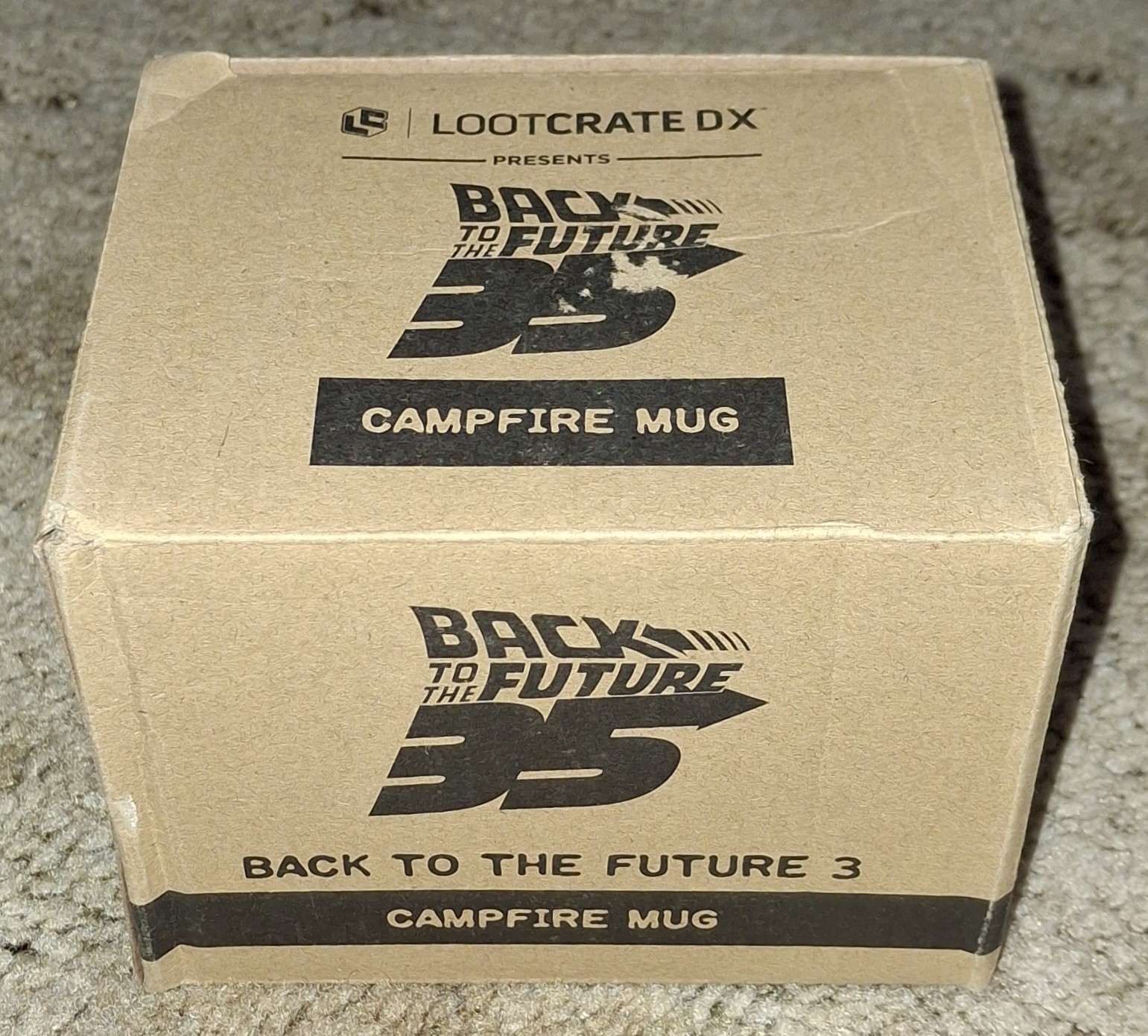 Back to the Future 3 Loot Crate Campfire Mug Emmet Brown Blacksmith NEW IN BOX
