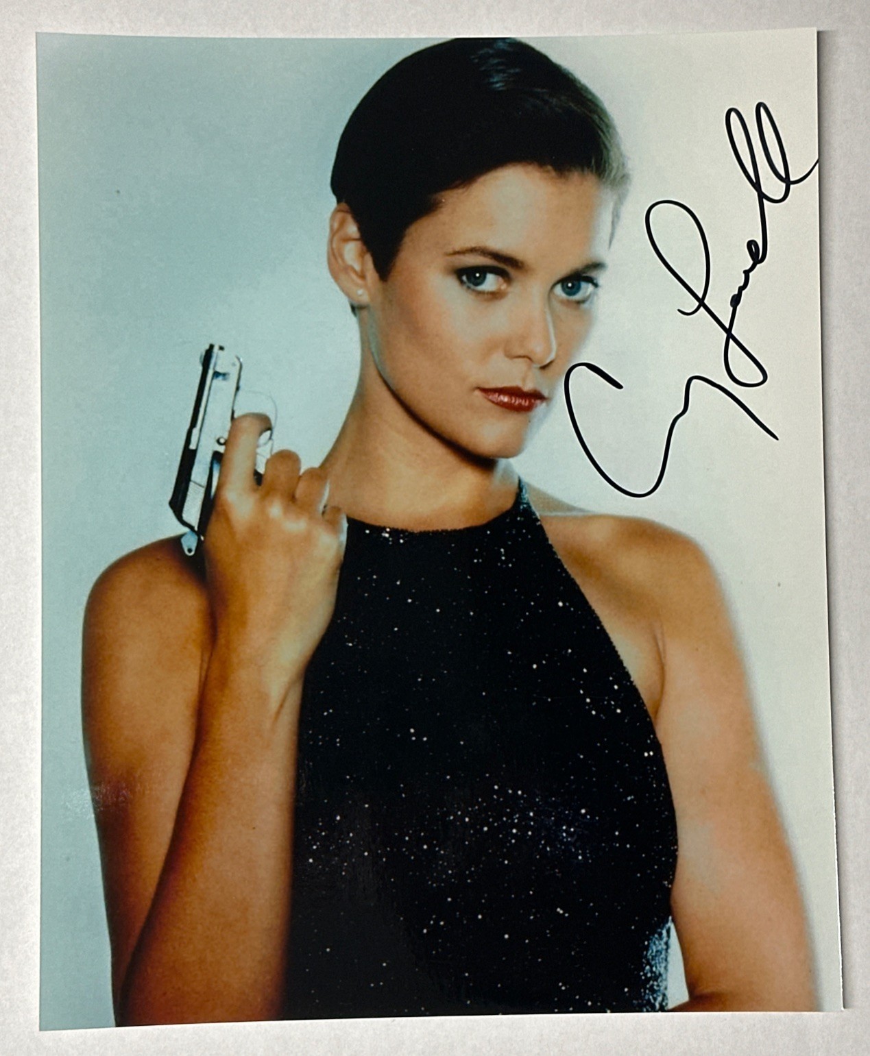 Carey Lowell As Pam Bouvier James Bond Autographed Signed 8×10 Photo B’BC COA
