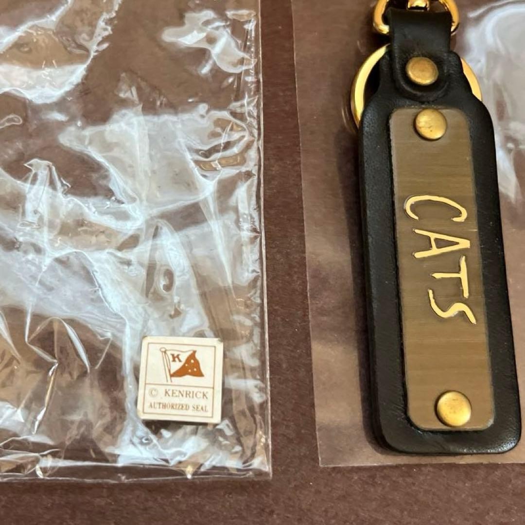 Shiki Theatre CATS Musical Leather Keychain Unused Collector Item