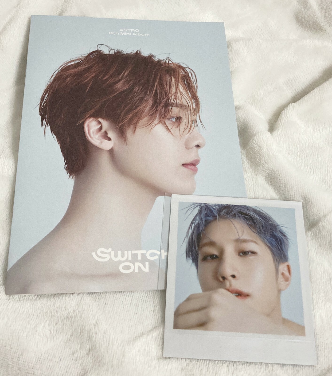 Fantagio, ASTRO Sanha Lyric Book and JinJin Polaroid, Switch On 8th Mini Album