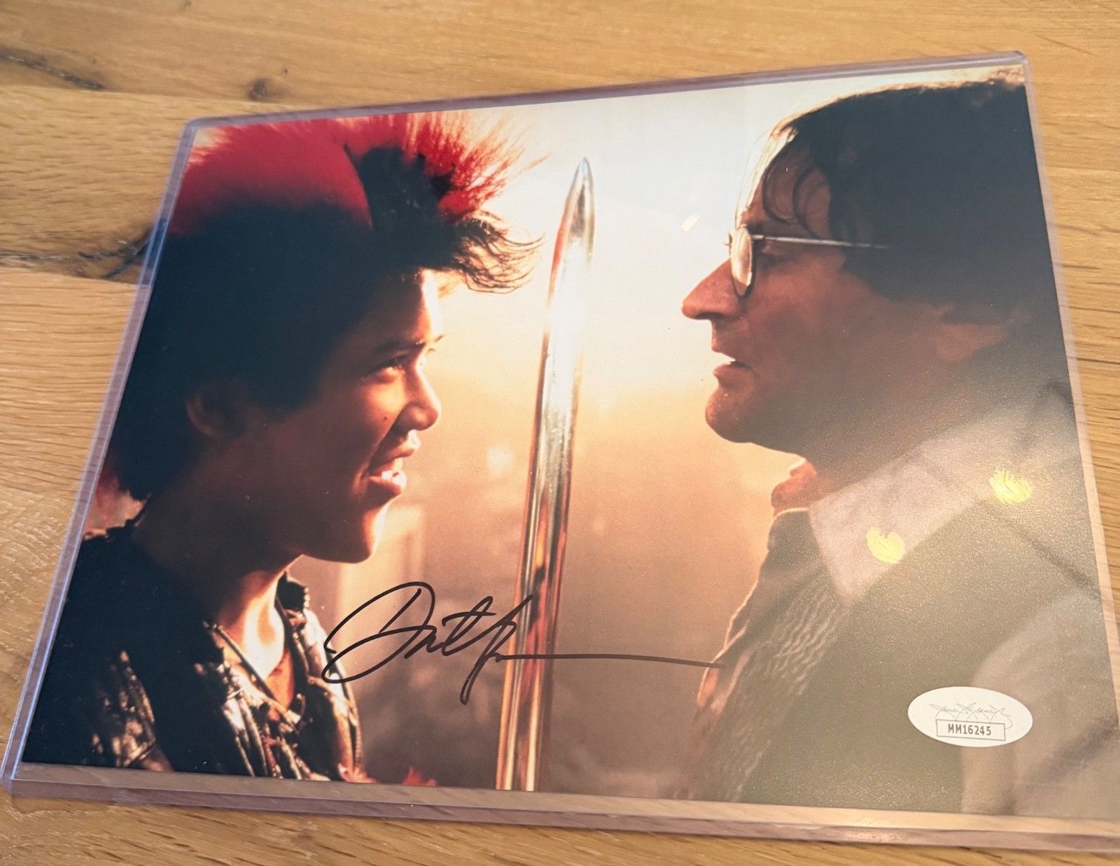 DANTE BASCO Autographed Signed 8×10 Color Photo – Hook w/JSA COA