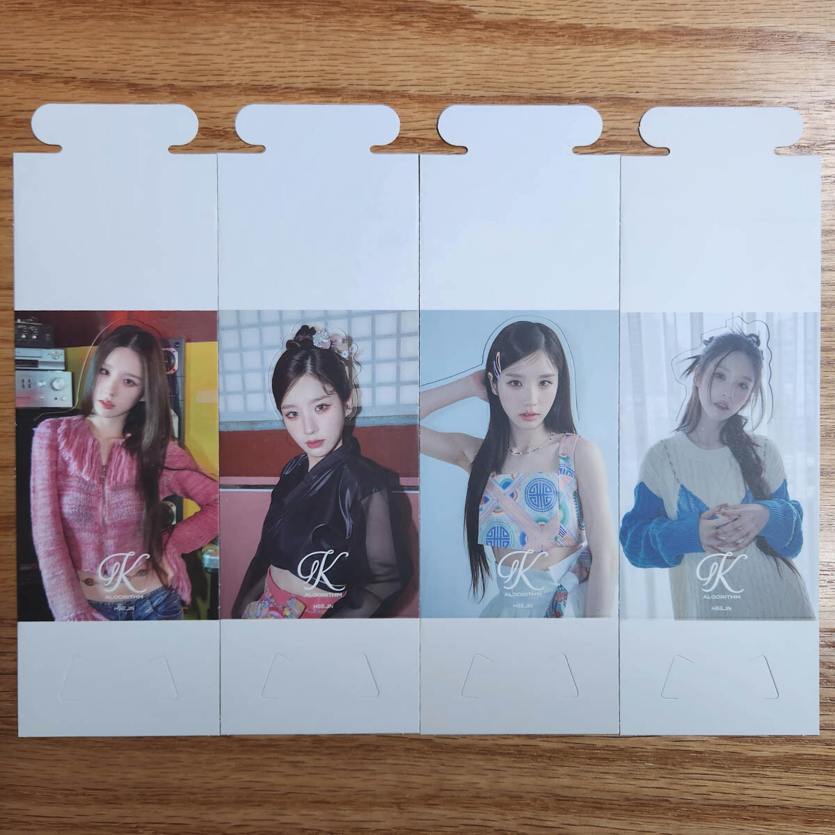 Heejin Official Photo Stand 4pcs Set 1st Solo Mini Album K Genuine Kpop