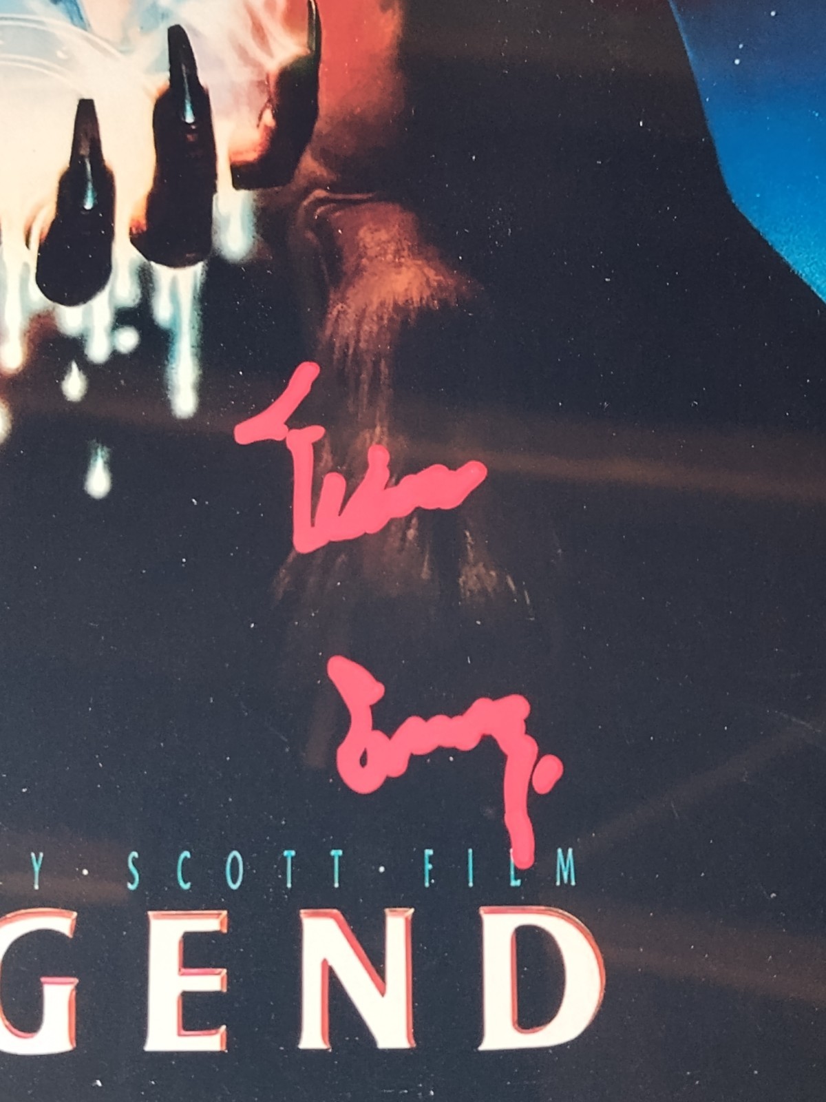 Legend Tim Curry Signed 8×12 With COA