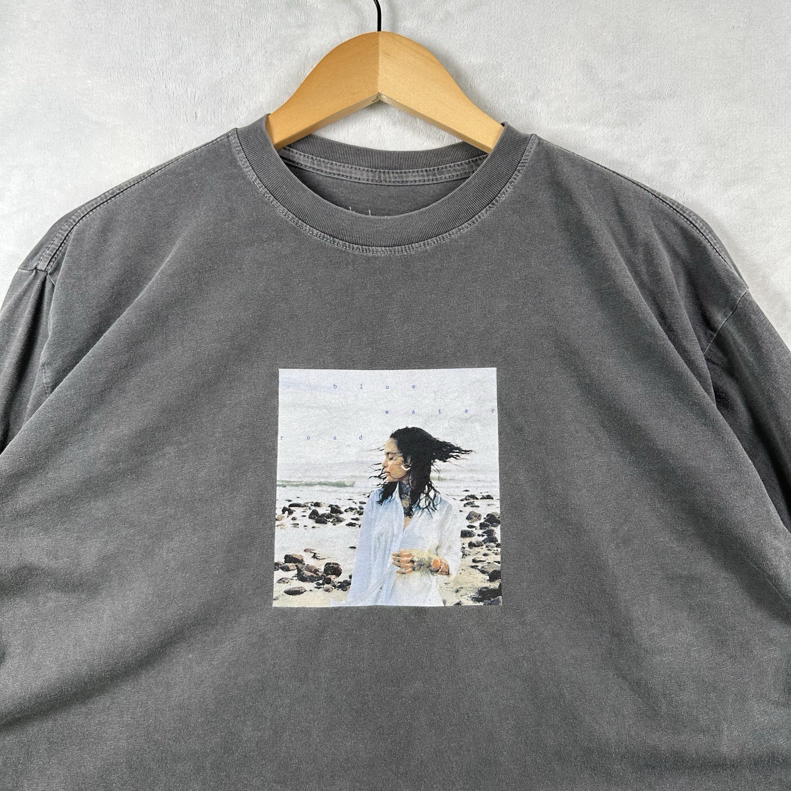 Kehlani Merch Long Sleeves Gray Tshirt Size 2XL