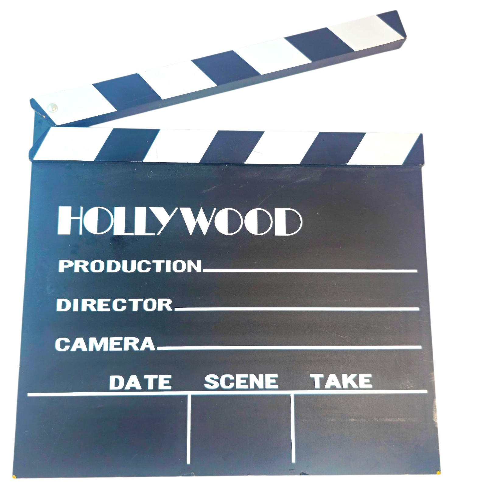 Hollywood Directors Clapboard Clapper Clap Board Movie Sign Chalkboard 11.5″×11″