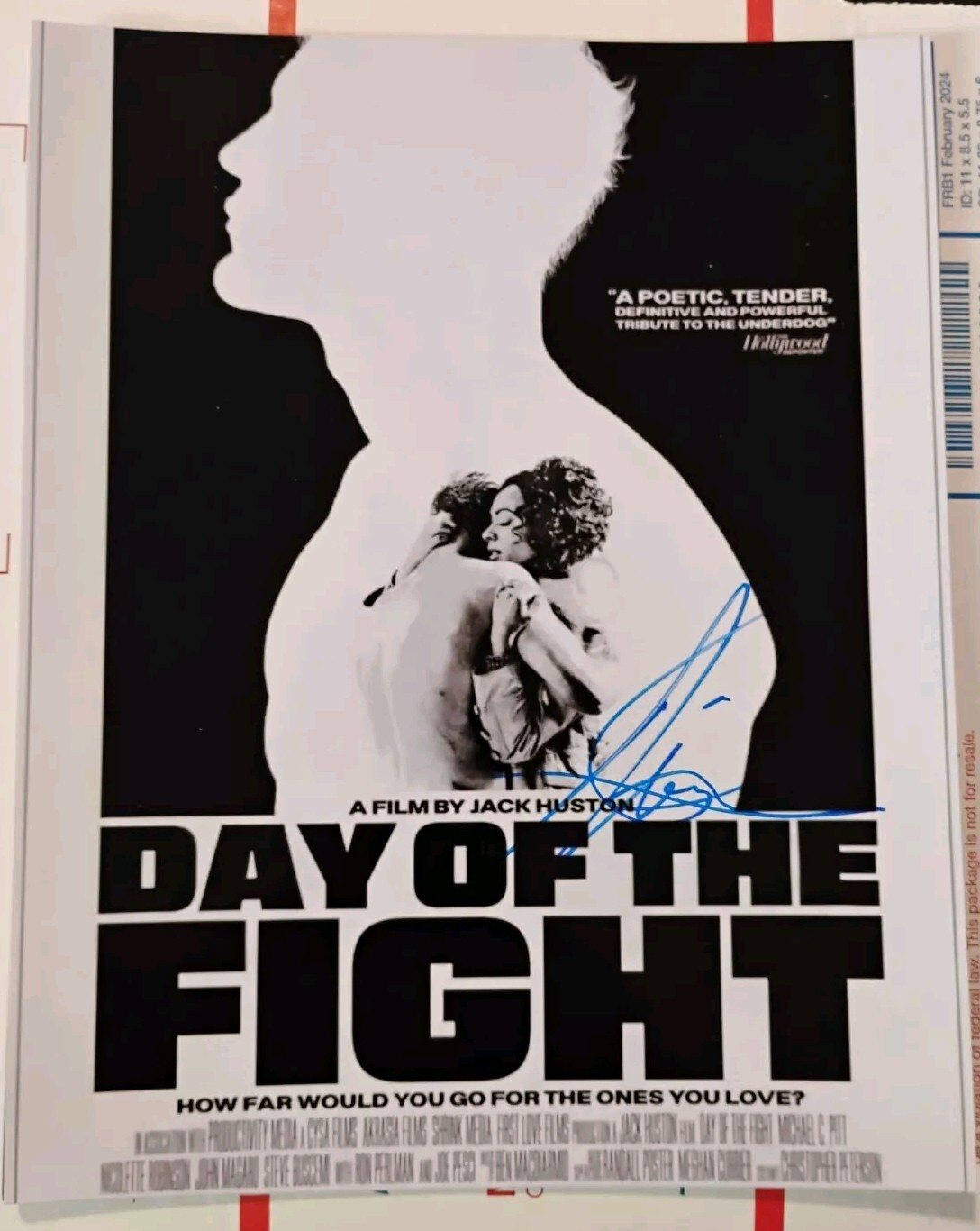 MICHAEL C PITT DAY OF THE FIGHT MOVIE STAR SIGNED AUTOGRAPHED 8×10 PHOTO RARE