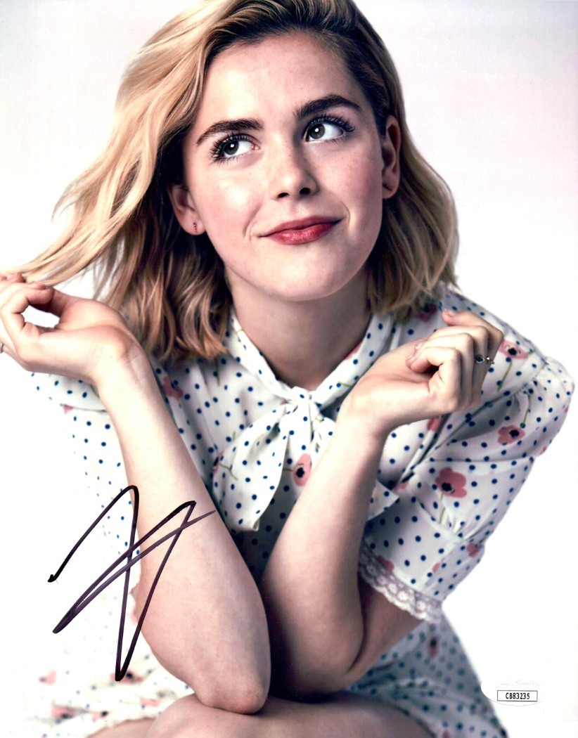Kiernan Shipka Signed Autographed 8X10 Photo Twisters Red One JSA CB83235