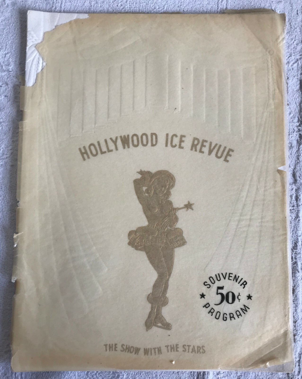 Hollywood Ice Revue Souvenir Program 1952 Barbara Ann Scott Figure Skating