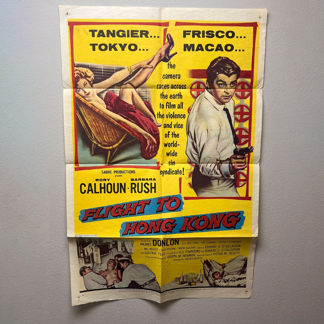 1950s 1970s One Sheet Movie Posters Lot of 8 Cult Drive In