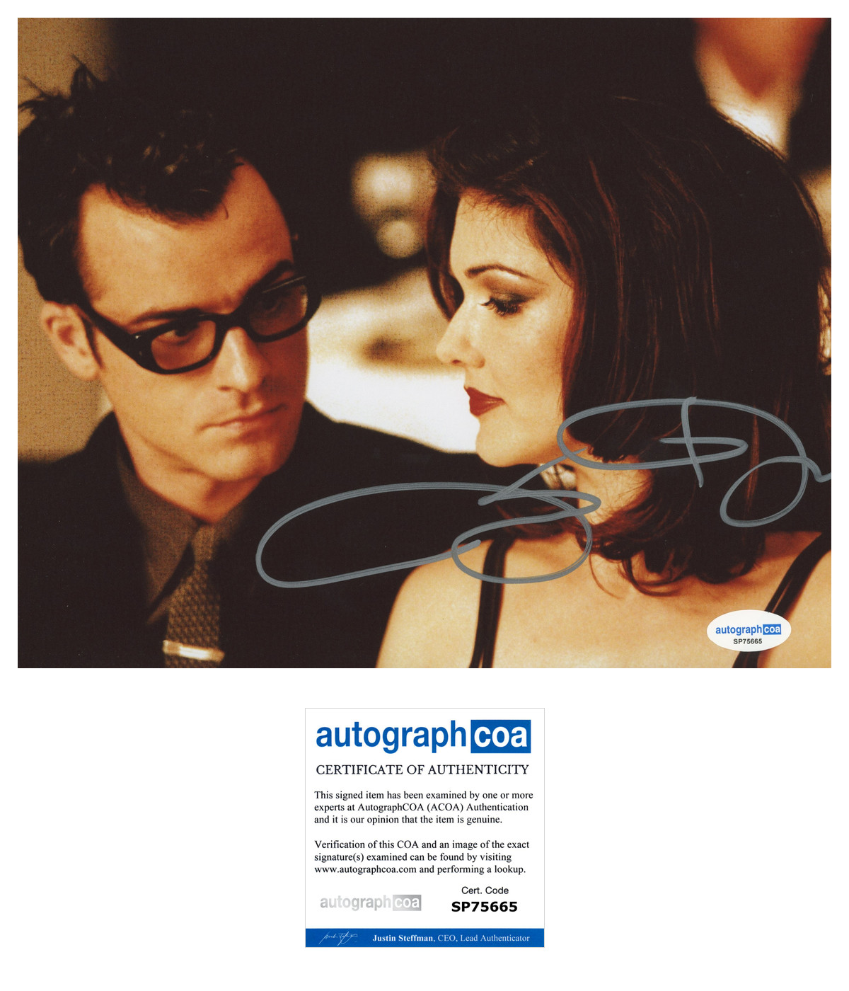 Justin Theroux ‘Mulholland Drive’ Signed 8×10 Photo ‘Adam’ ACOA