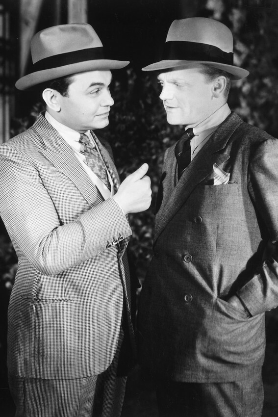 James Cagney & Edward G. Robinson 18×24 Poster