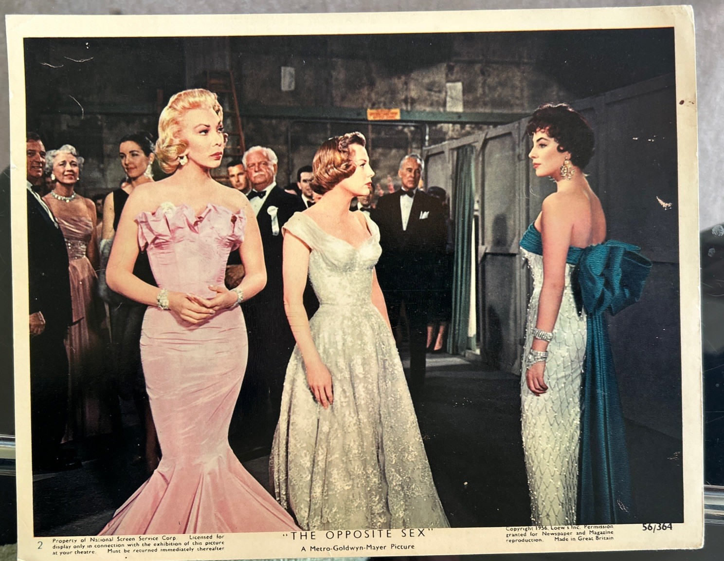 Original Still Press Photo The Opposite Sex 1956 Joan Collins T313