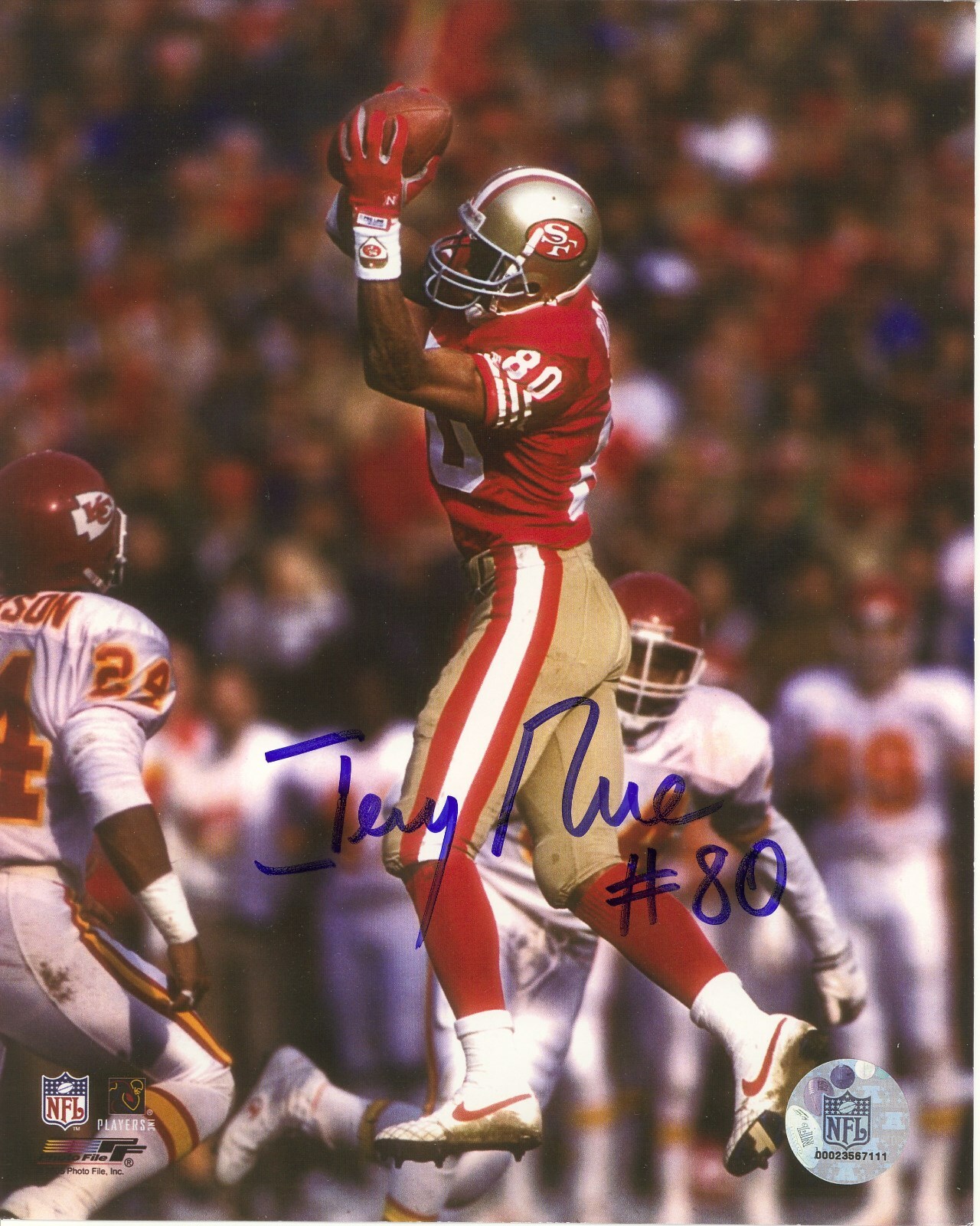 JERRY RICE 49ers Autographed Signed 8×10 Reprint Photo!
