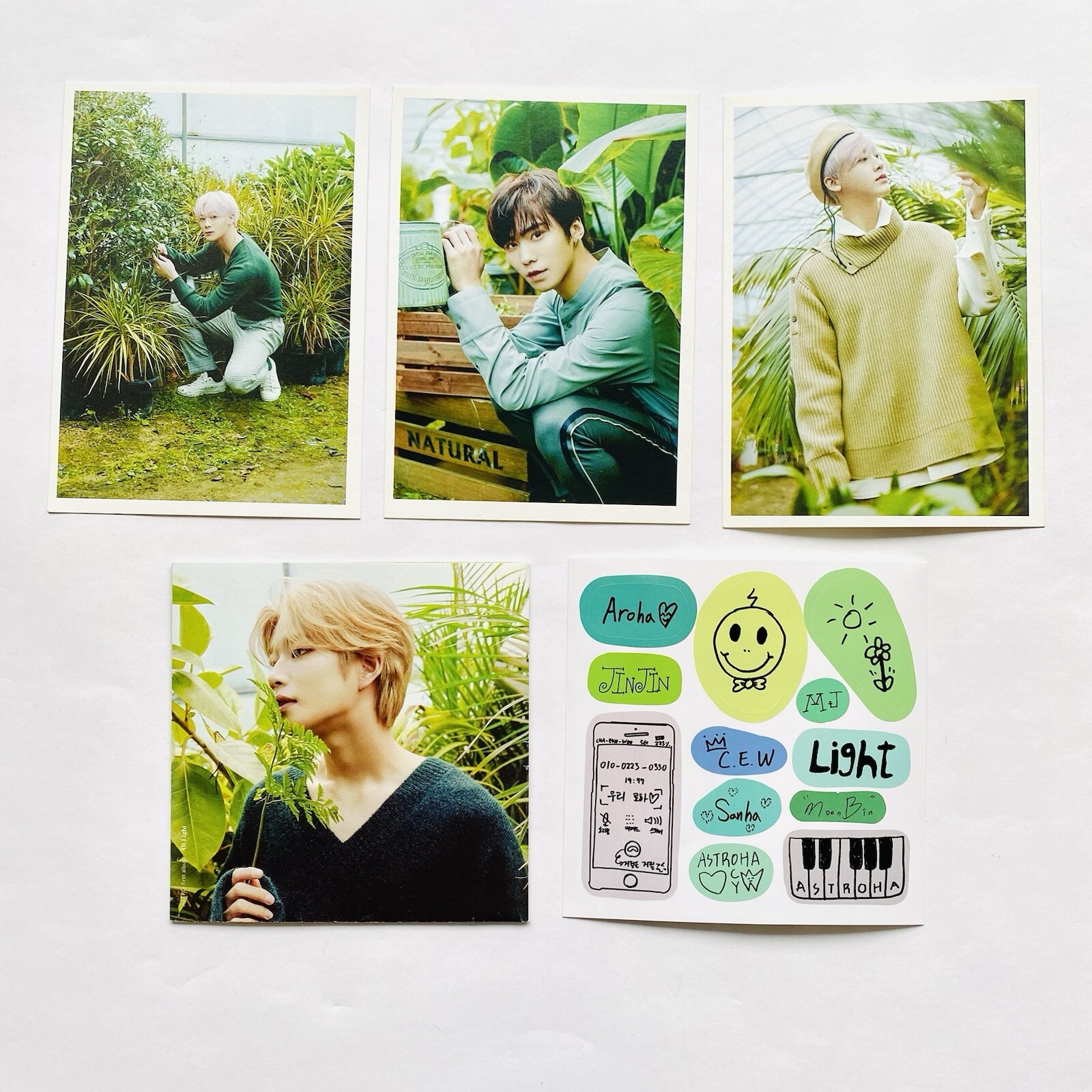 ASTRO KPOP “All Light” Debut Studio Album w/Inclusions & Photocards Aroha Robong