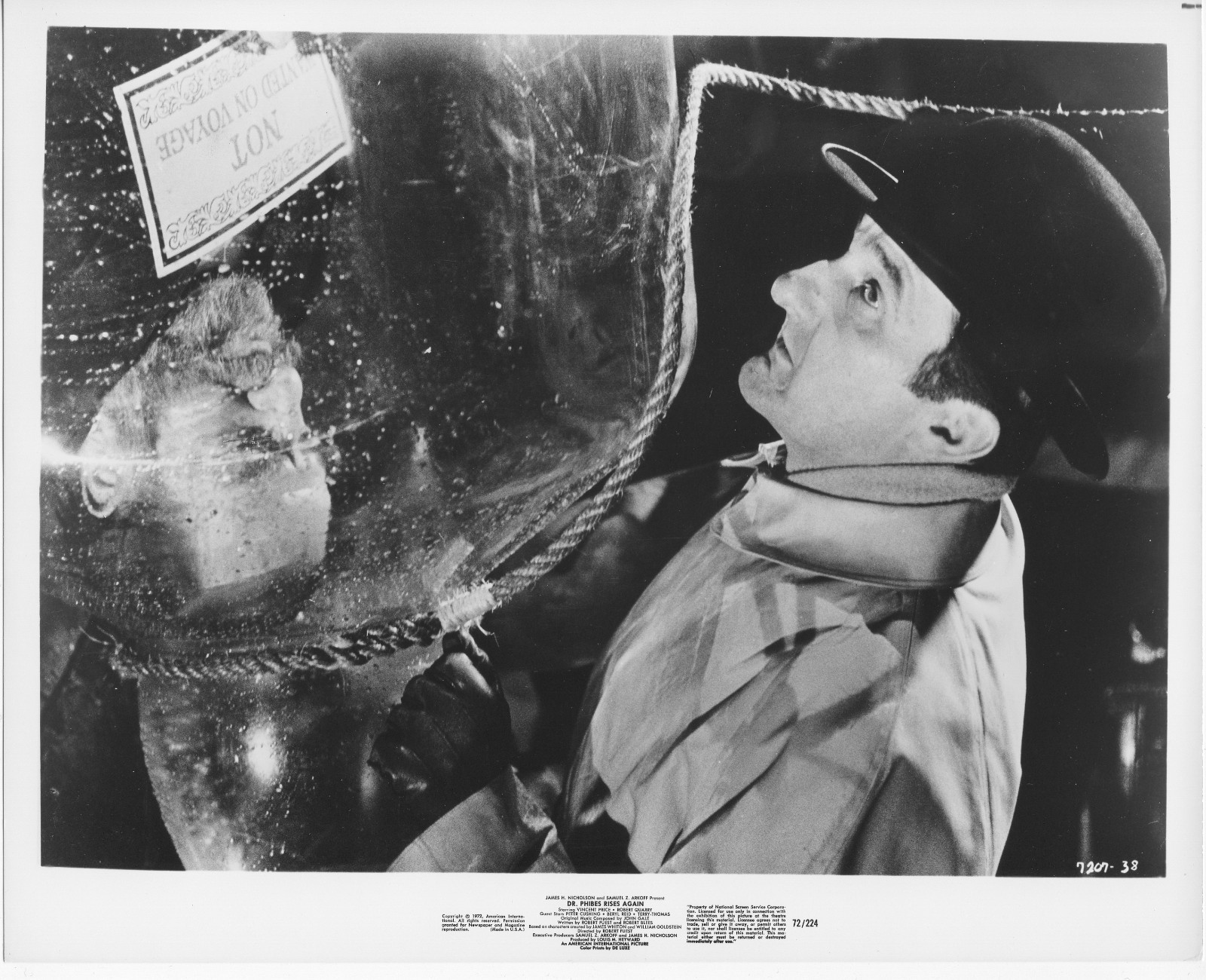 DR. PHIBES RISES AGAIN original lobby still photo PETER JEFFREY/HUGH GRIFFITH