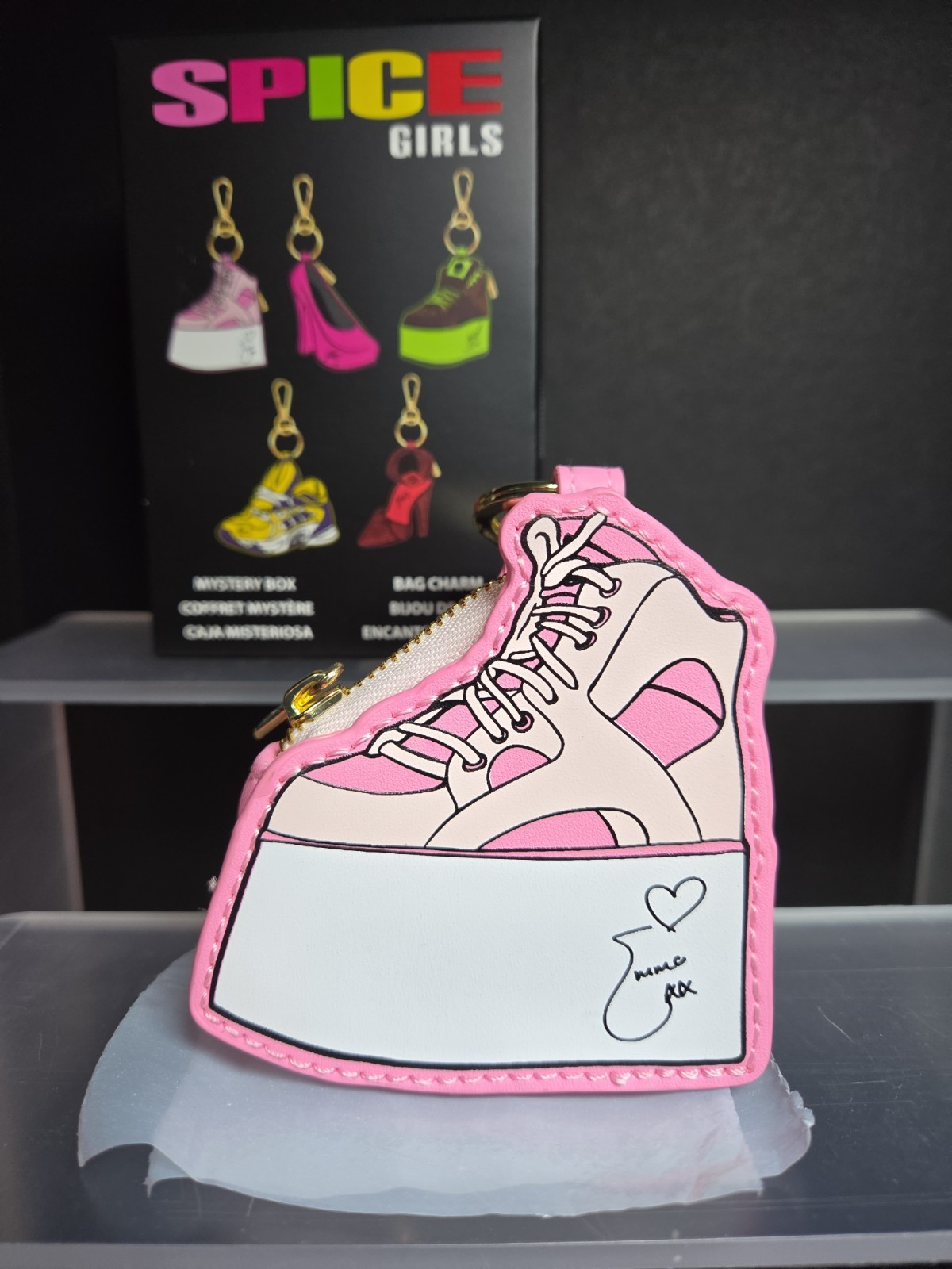 Loungefly Exc Spice Girls Emma Baby Spice Blind Box Bag Charm/Coin Purse $44.99
