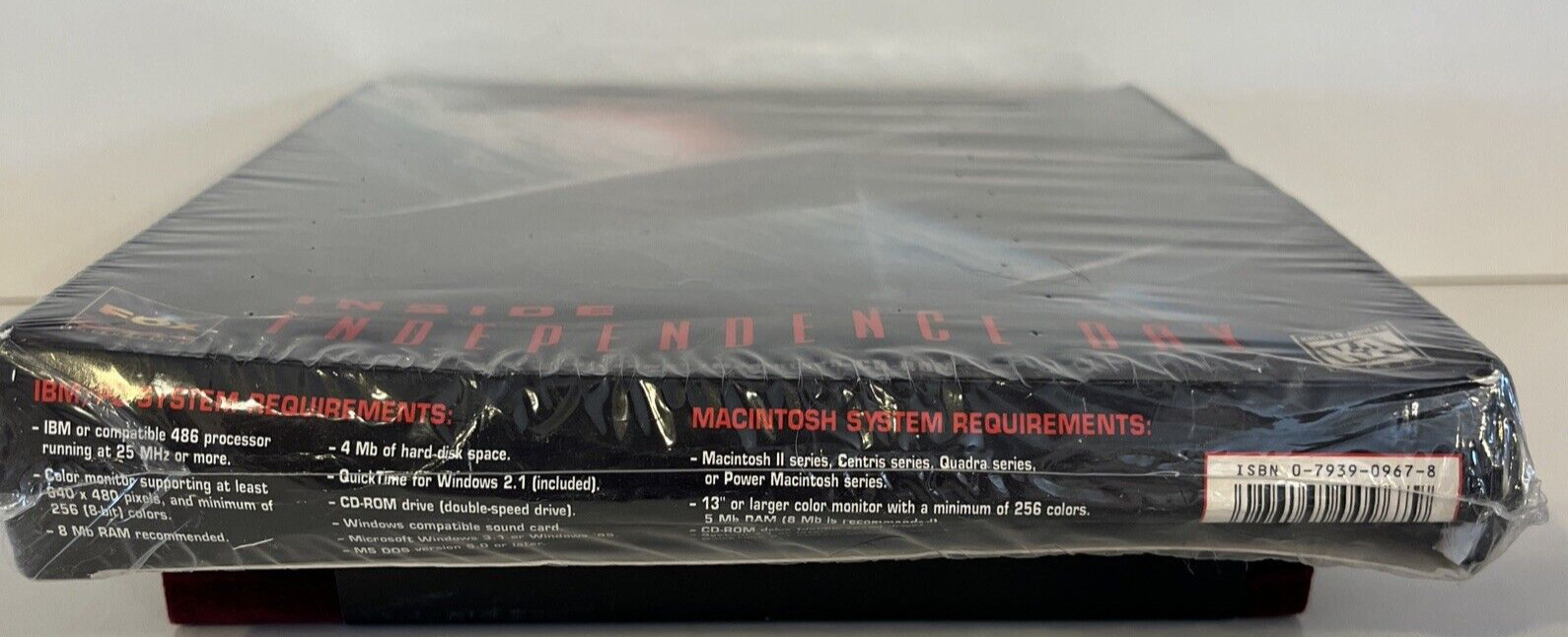 Inside Independence Day- Movie: Interactive Behind the Scenes! CD-ROM 1996 -RARE