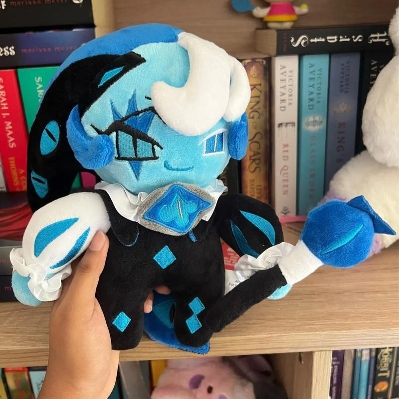 Shadow Milk Cookie Plush Doll Soft & Collectible Comfort Cookie Run:Kingdom Game