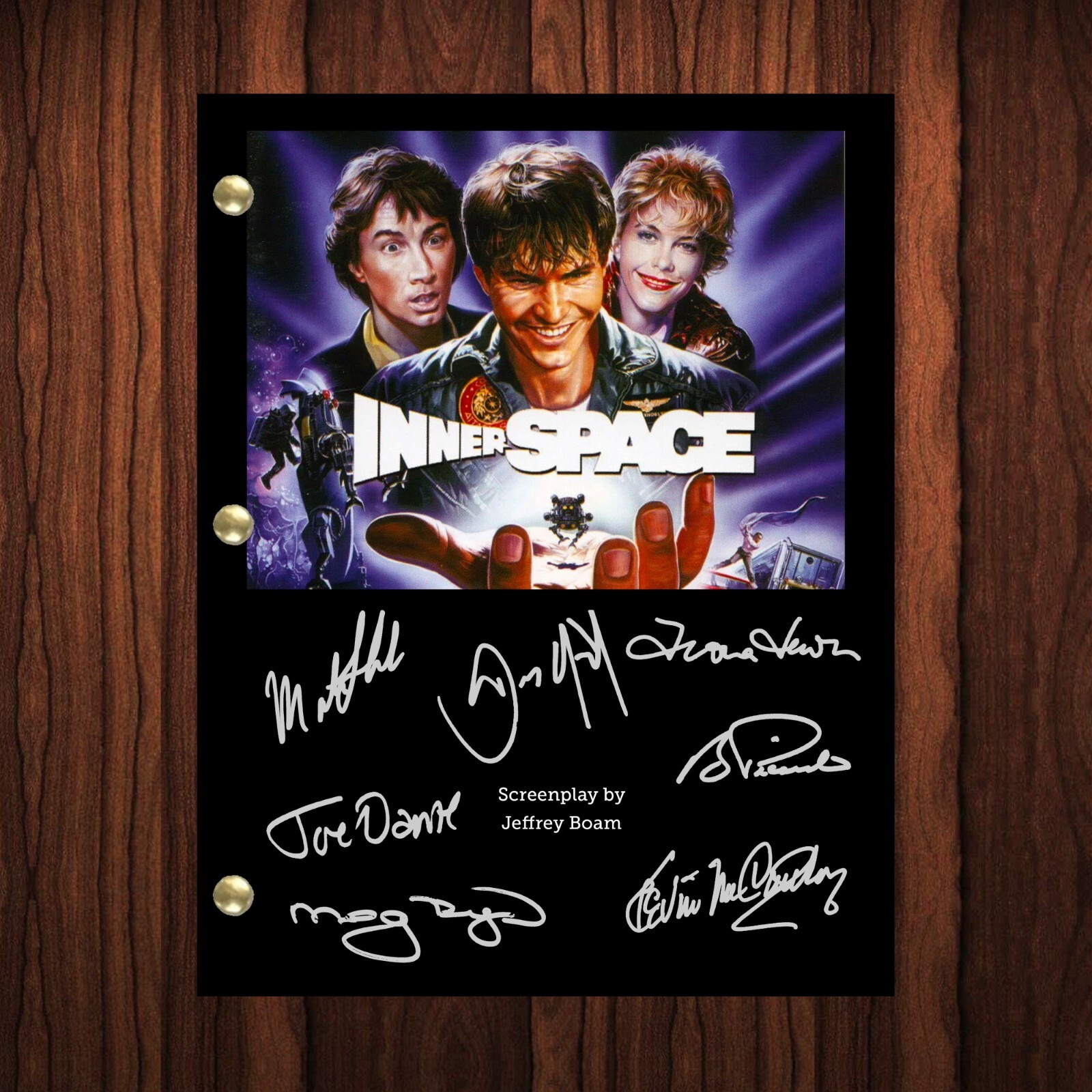 Innerspace Movie Autographed Signed Movie Script Reprint Full Screenplay
