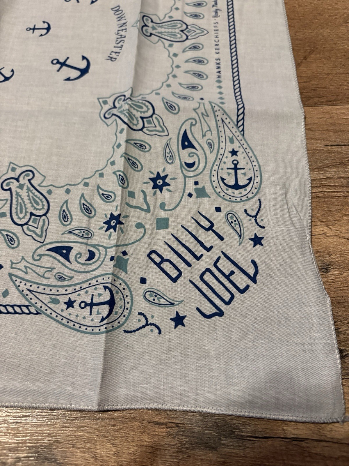 New In Pack Billy Joel Downeaster Concert Tour Hanks Kerchiefs Bandanna