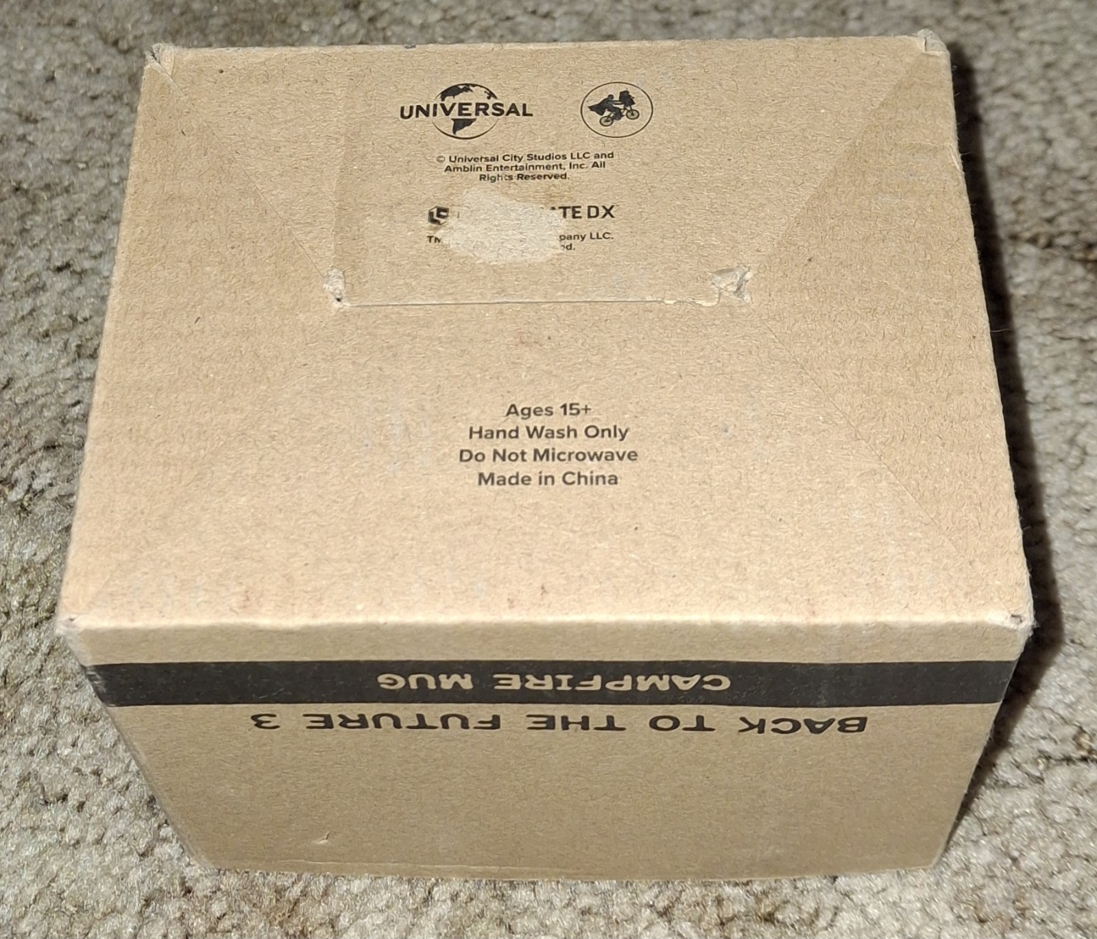 Back to the Future 3 Loot Crate Campfire Mug Emmet Brown Blacksmith NEW IN BOX