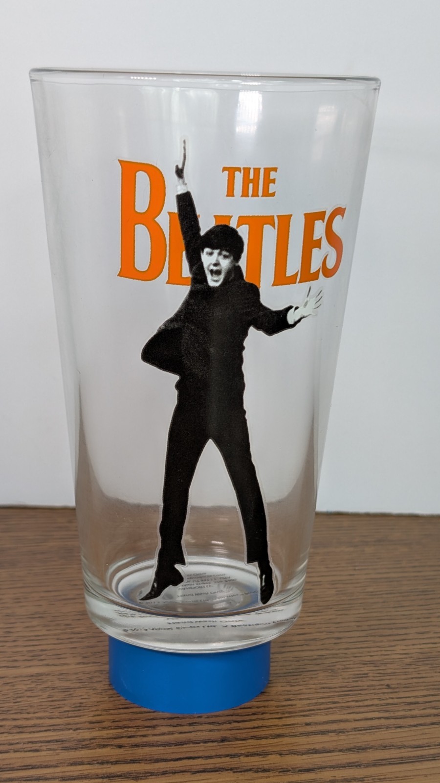 Beatles Collectors Series Jumping Pint Glass 4 Pack 2013 Apple Corps NOS