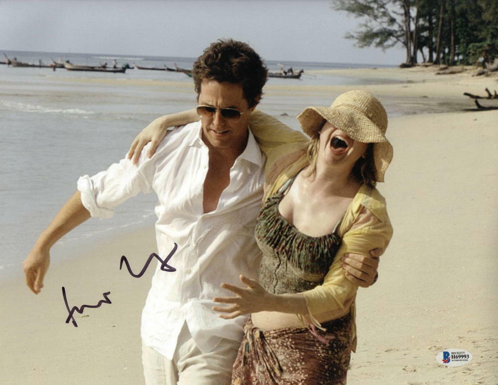 HUGH GRANT SIGNED 11X14 PHOTO AUTHENTIC AUTOGRAPH BRIDGET JONES DIARY BECKETT
