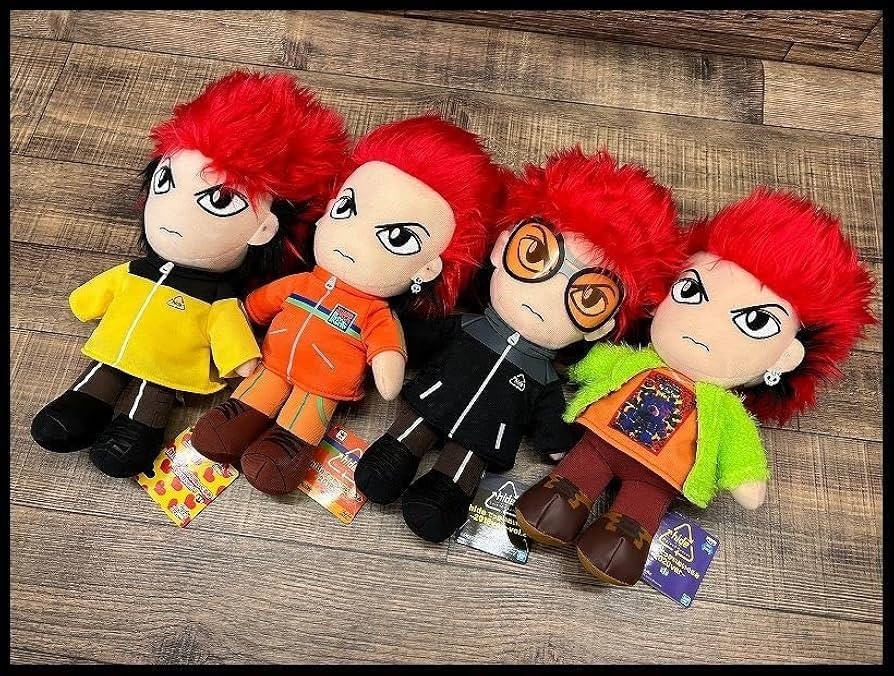 hide HIDE Plush Stuffed Toy Doll 2018-2020 X JAPAN Prize 4 set BANPRESTO JPN