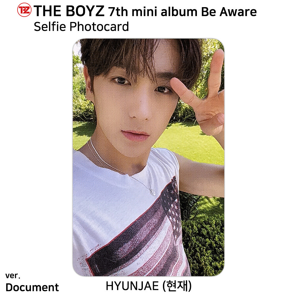 The Boyz 7th Mini Album Be Aware Photocard Photo A4 Poster Hyunjae KPOP K-POP