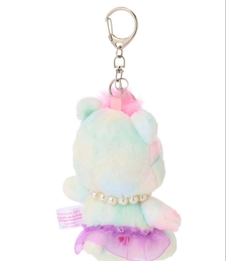Care Bears x ILLIT YUNAH Bear Keychain Plush Mascot