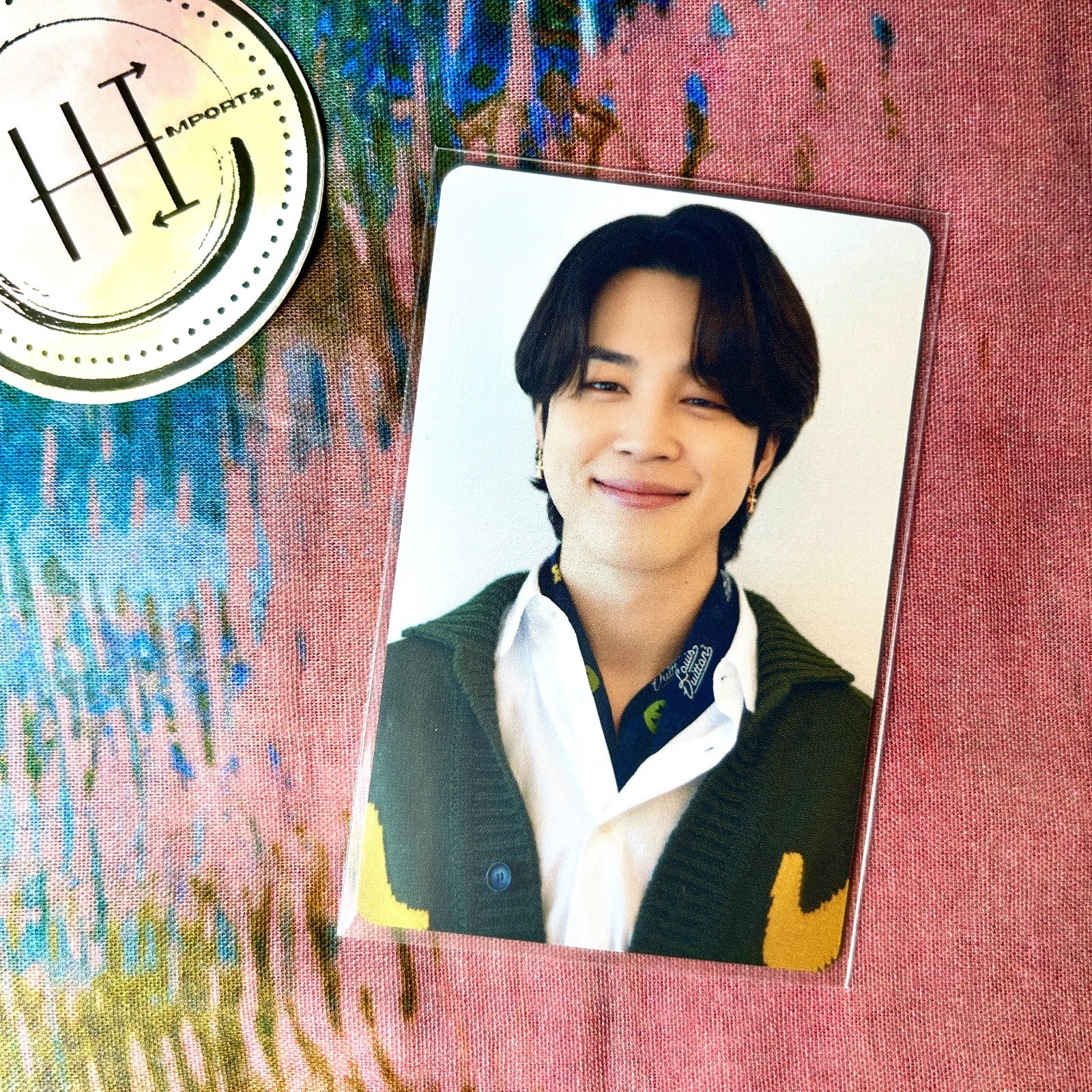 BTS DIcon Festa Mini Official Jimin Photocard Kpop Trading Card Kpop Photo Card