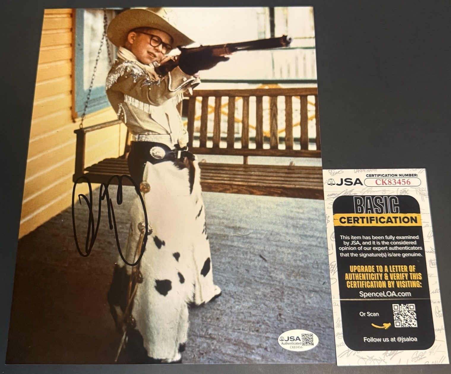 Peter Billingsley Signed 8×10 A Christmas Story Autographed Photo Ralphie JSA