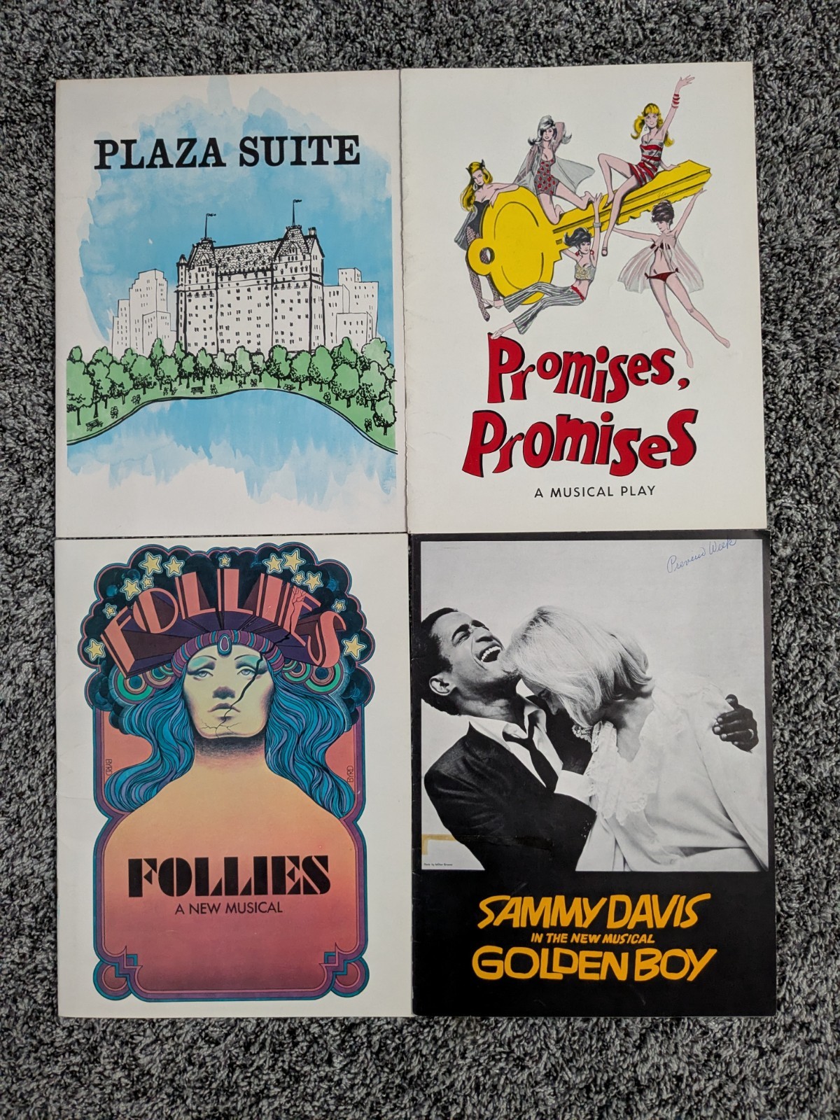 Plaza Suite * Promises Promises * Follies * Golden Boy Program / Souvenir Book