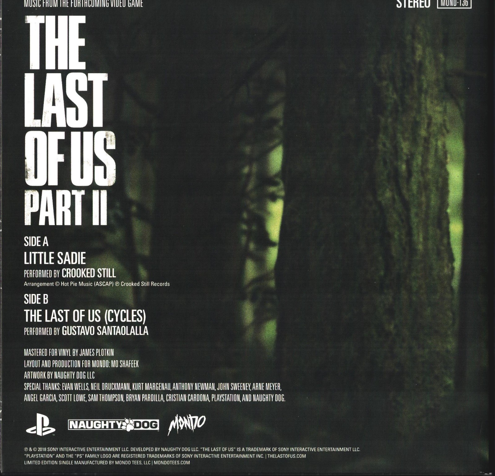 Ashley Johnson Signed 7″ Vinyl Last of Us Part 2 Ellie Autograph JSA COA