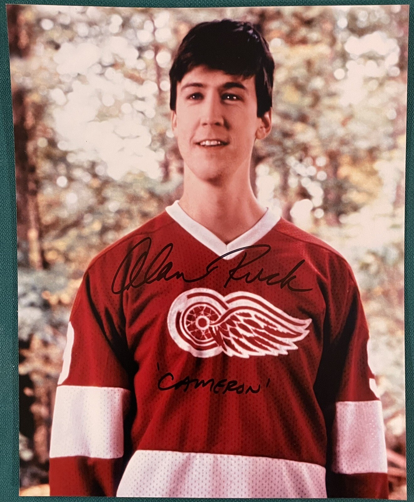 Alan Ruck Ferris Bueller‘S Day Off Signed Autographed 8×10 Photo