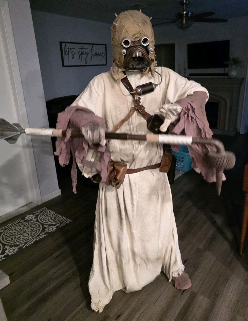 Custom-made Tusken Raider deluxe complete costume replica Star Wars cosplay