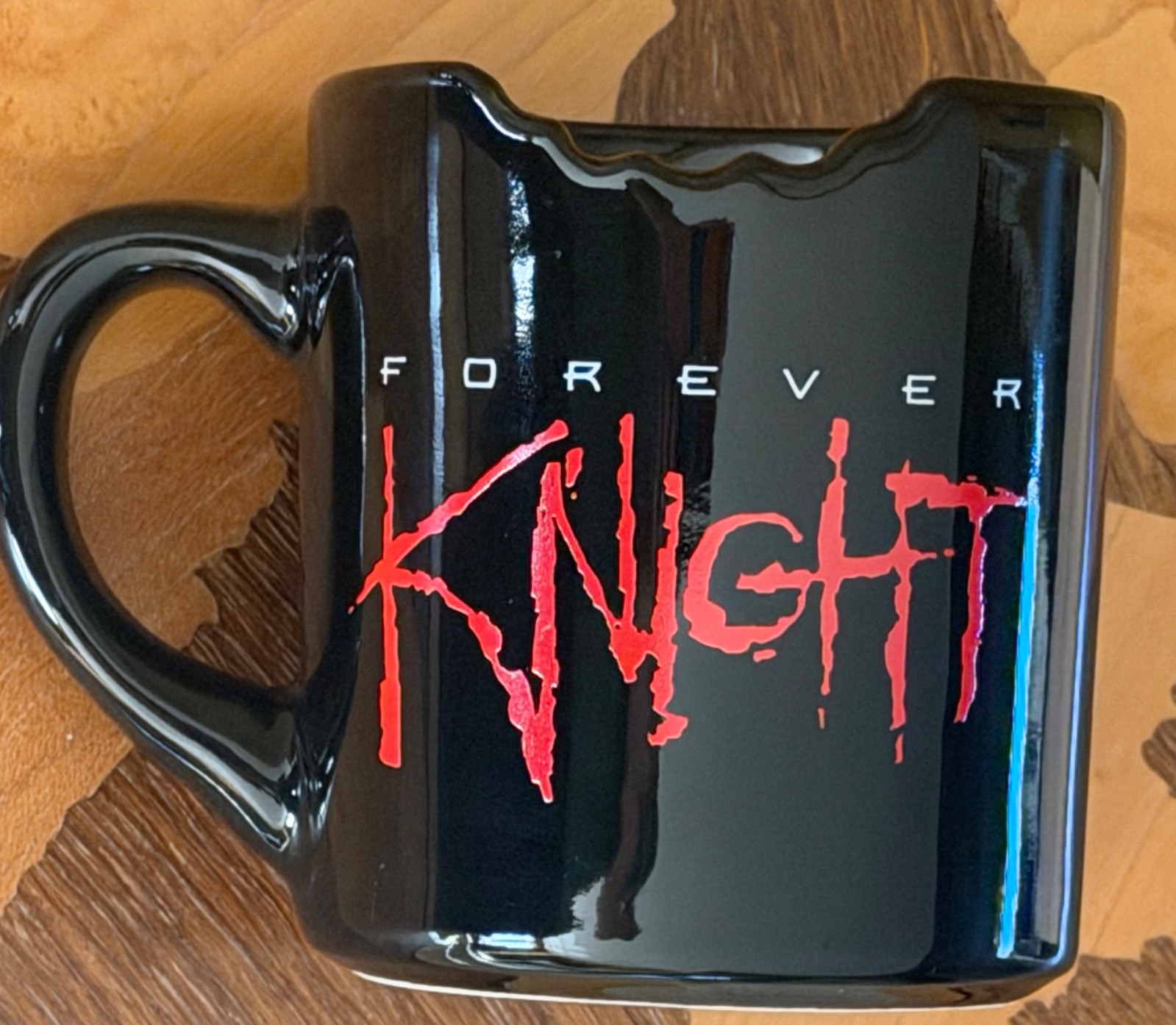 FOREVER KNIGHT TV SHOW GERAINT WYN DAVIES TV SHOW PROMOTIONAL promo cup mug