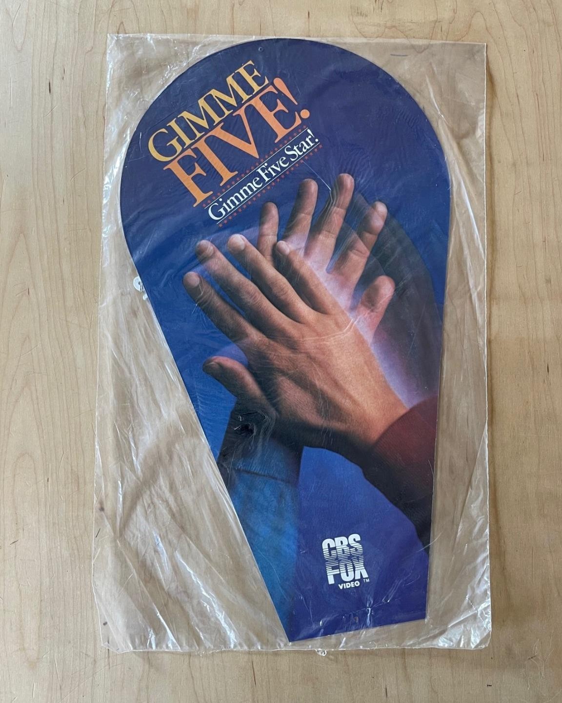 CBS Fox Video Five Star Collection Hanging Mobile NOS Unused Video Store Promo