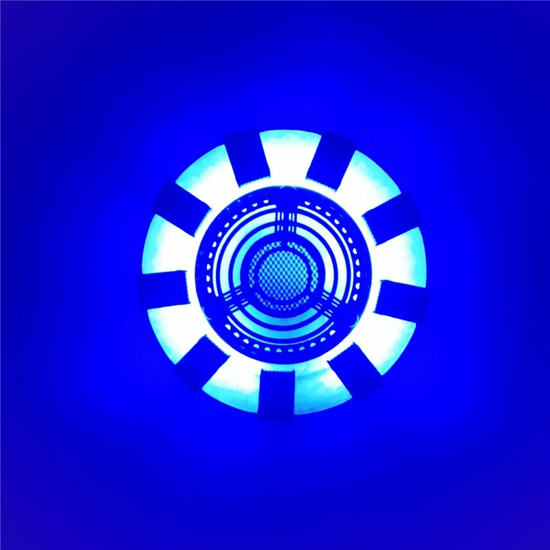 New Wearable MK1 Iron Man Arc Reactor Mark 1 Touch LED Tony Stark Chest Light US