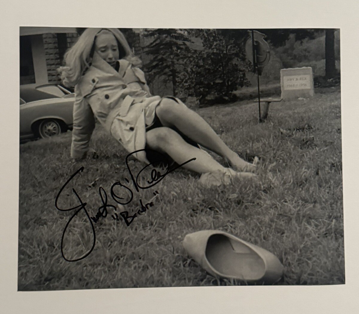 JUDITH O’DEA HAND SIGNED 8×10 PHOTO AUTOGRAPH NIGHT OF THE LIVING DEAD COA