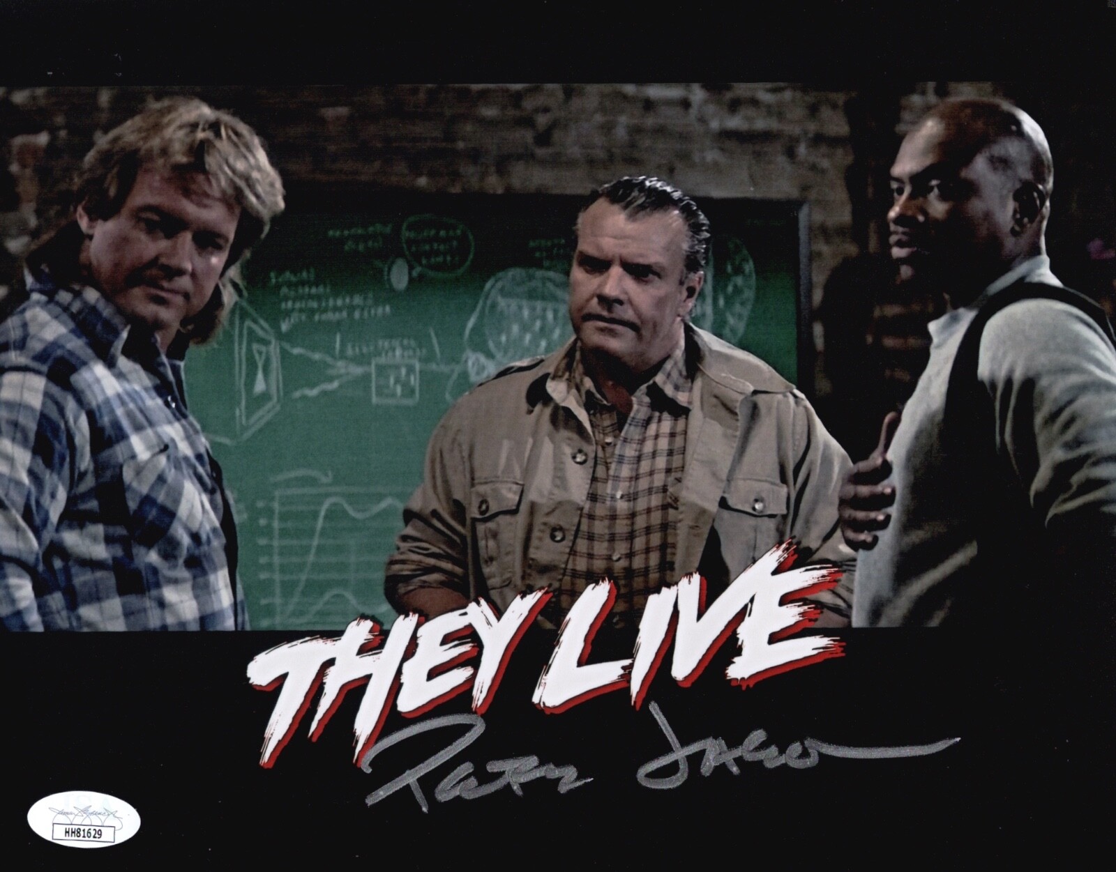 PETER JASON Signed THEY LIVE 8×10 Photo In Person Autograph JSA COA Cert